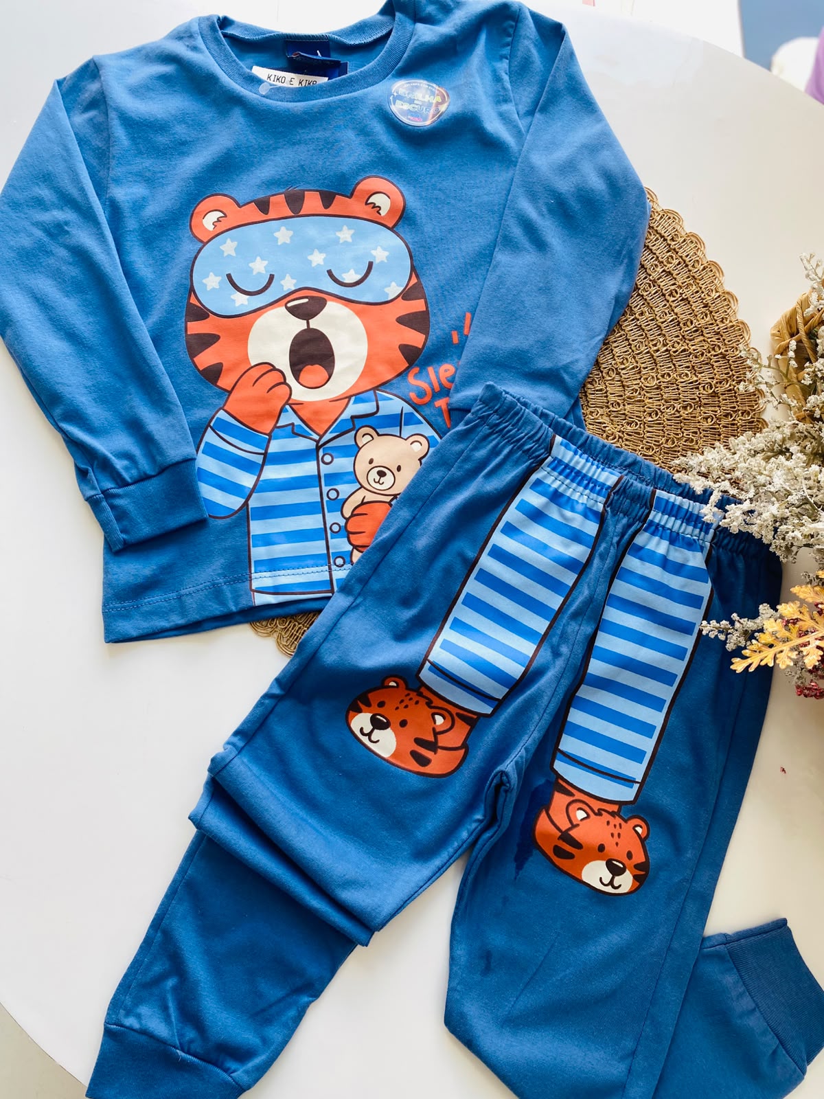 Pijama Tigre Azul