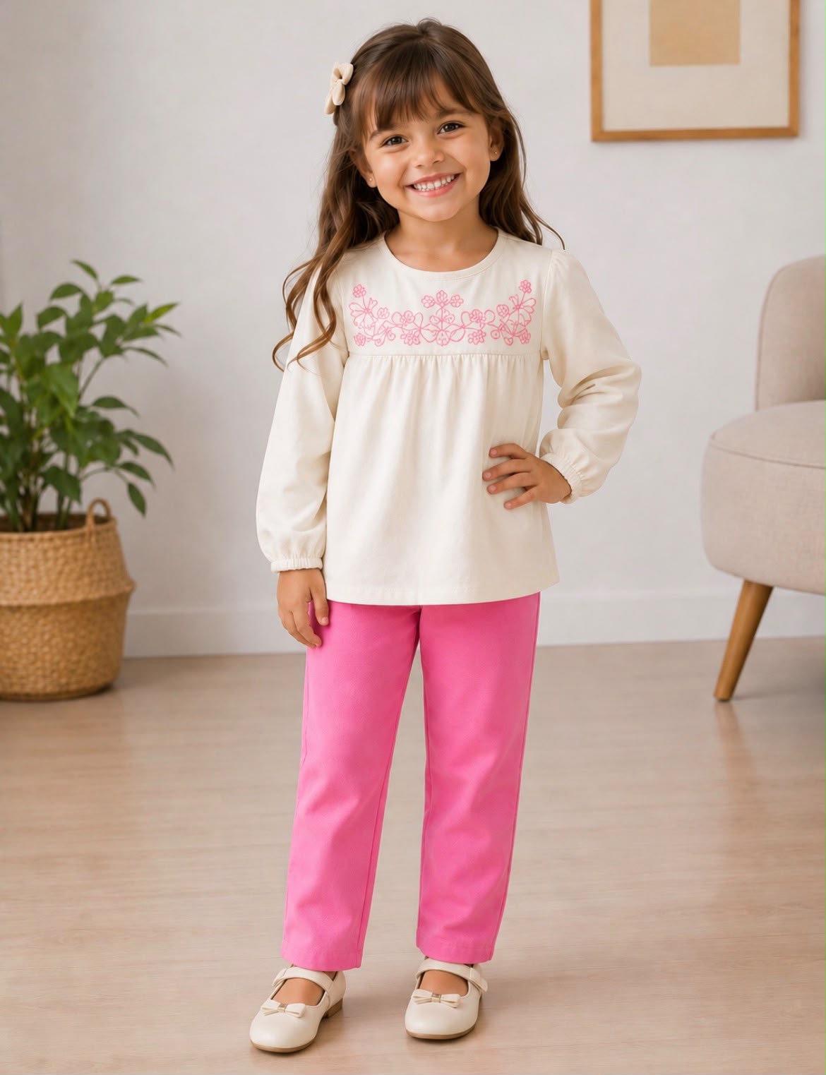 Conjunto Floral Charmoso