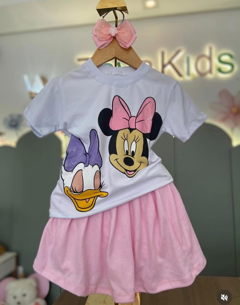 Conjunto Minnie e Daisy