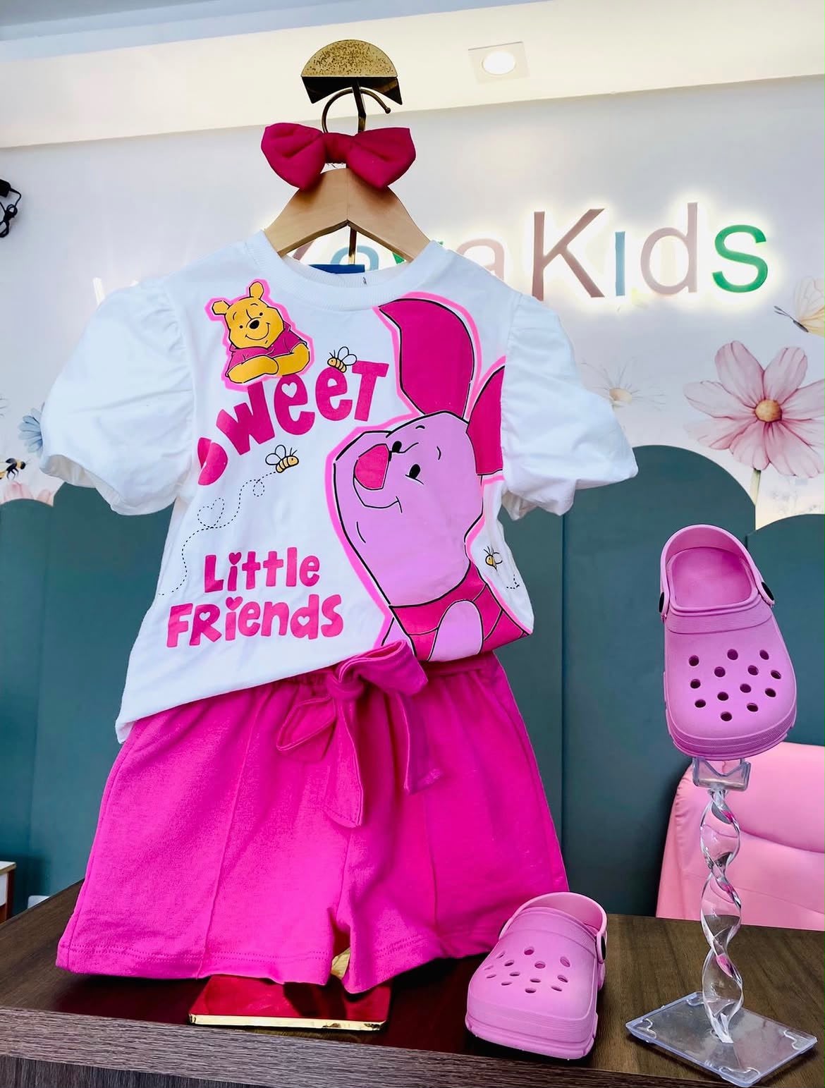 Conjunto Pooh Sweet Little Friends