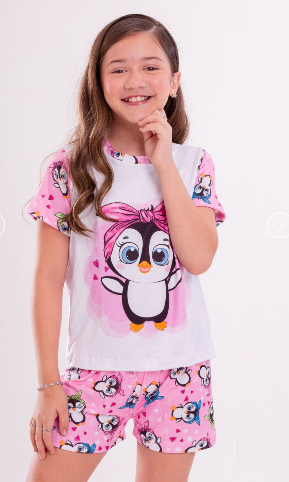 Pijama Pingüim Divertido