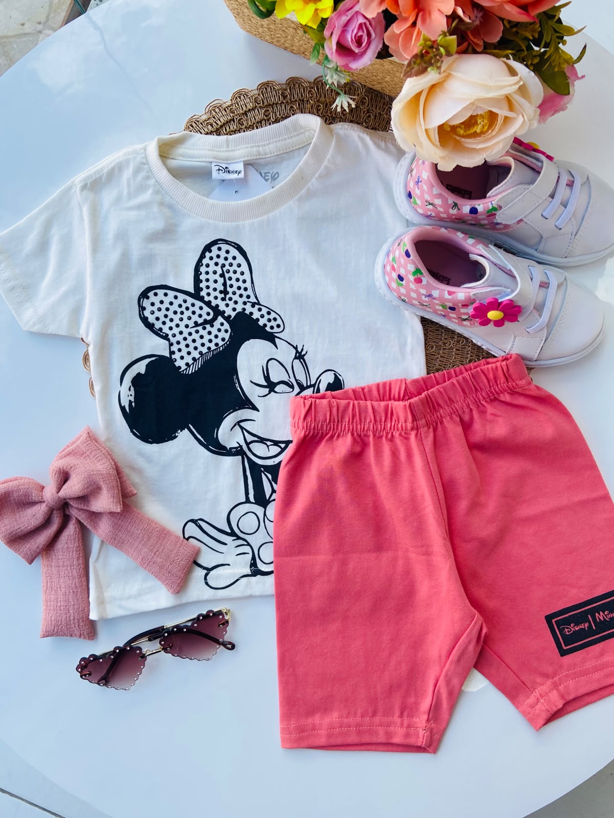 Conjunto Minnie Rosa