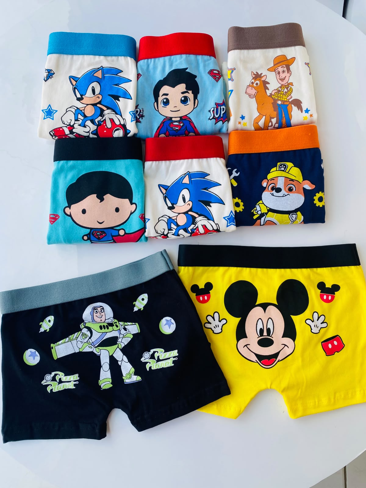 Shorts Diversão com Personagens