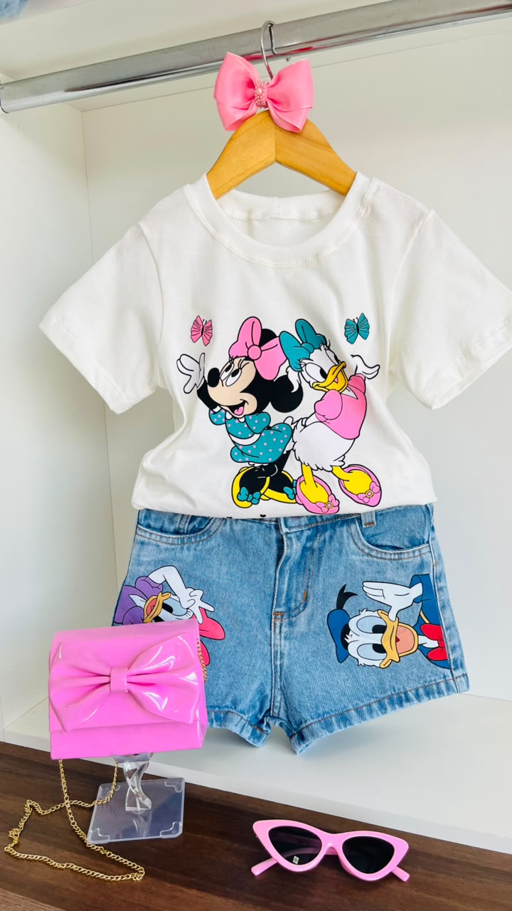 Conjunto Minnie e Daisy