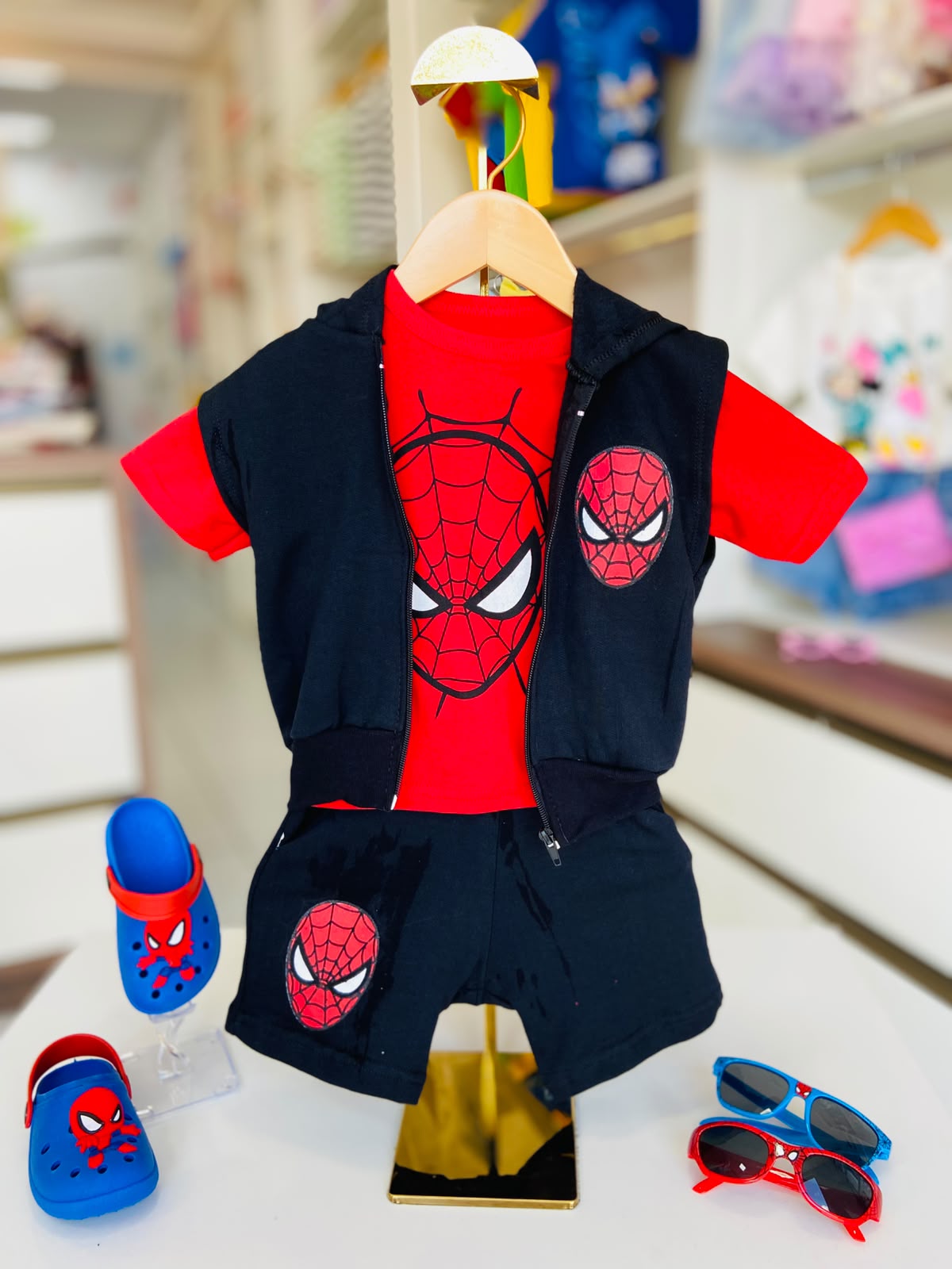 Conjunto Spiderman Infantil