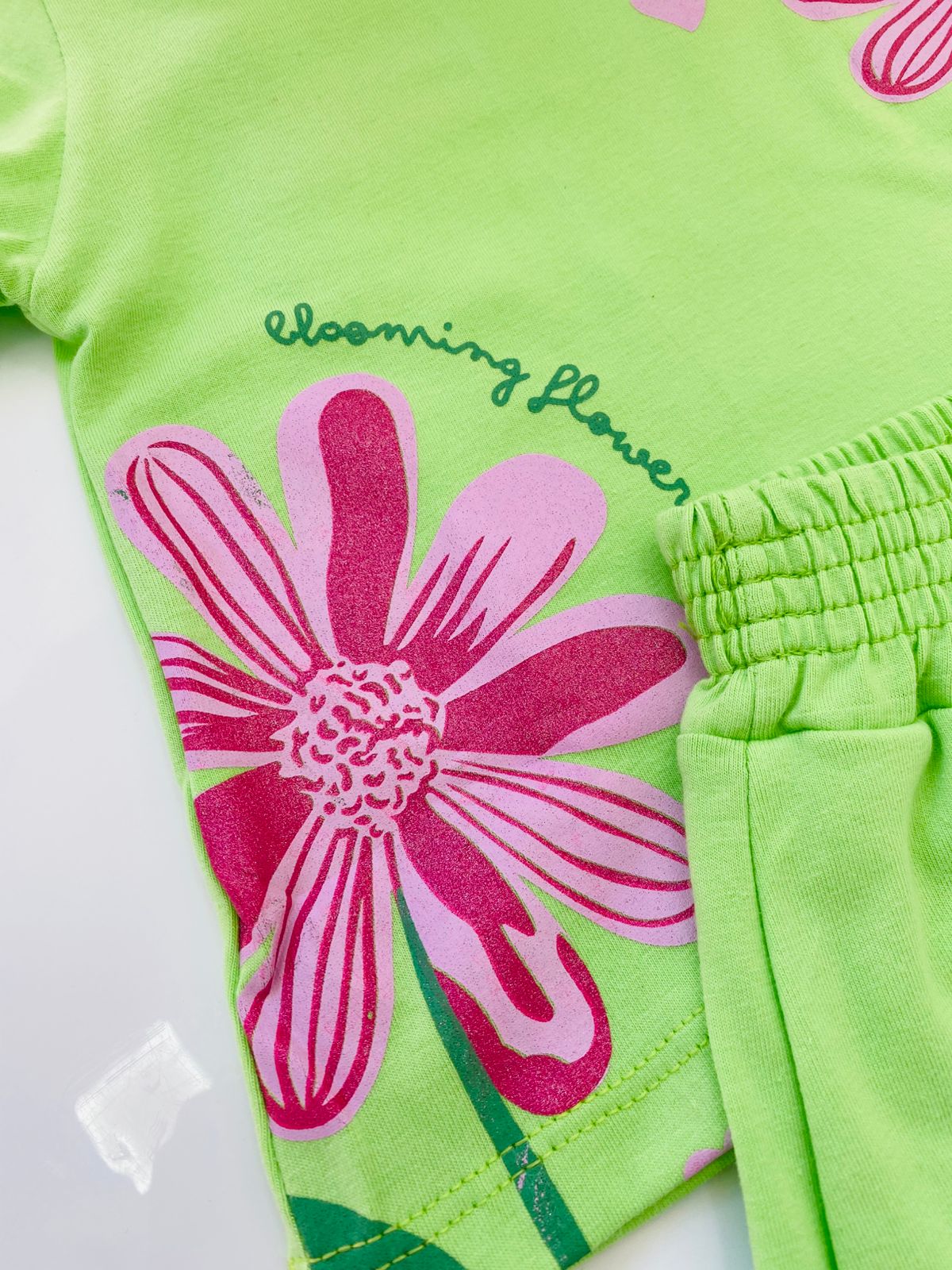 Conjunto Floral Verde