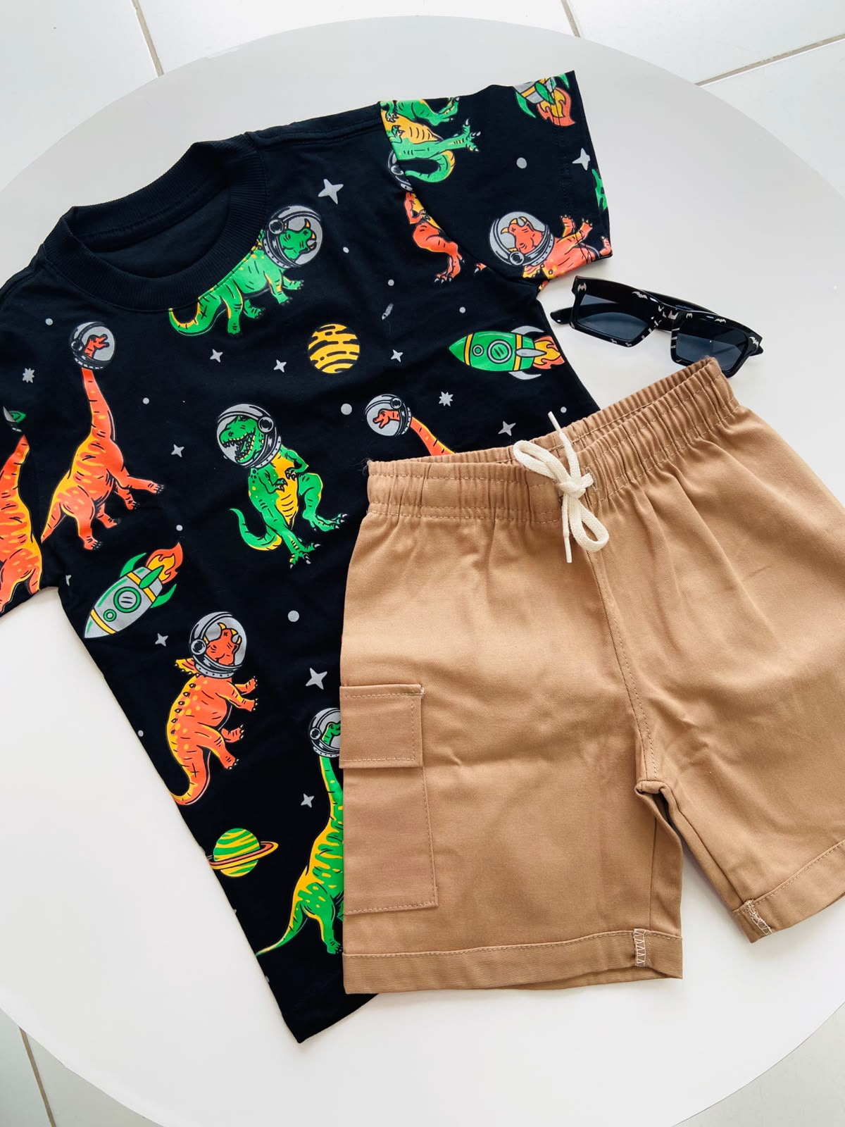 Conjunto Dinossauro Estiloso