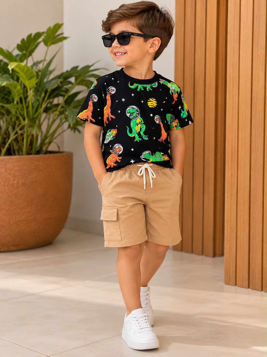 Conjunto Dinossauro Estiloso