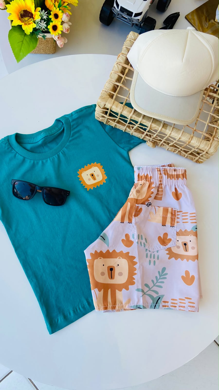 Conjunto Leão Divertido