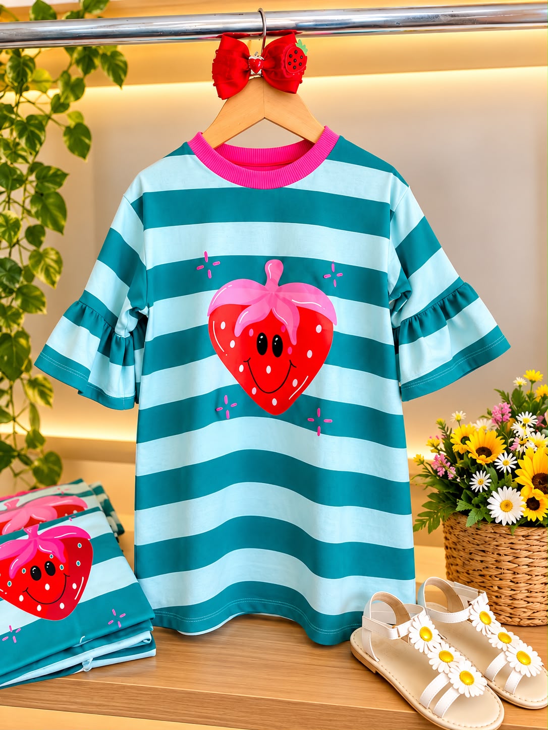 Vestido Moranguinho