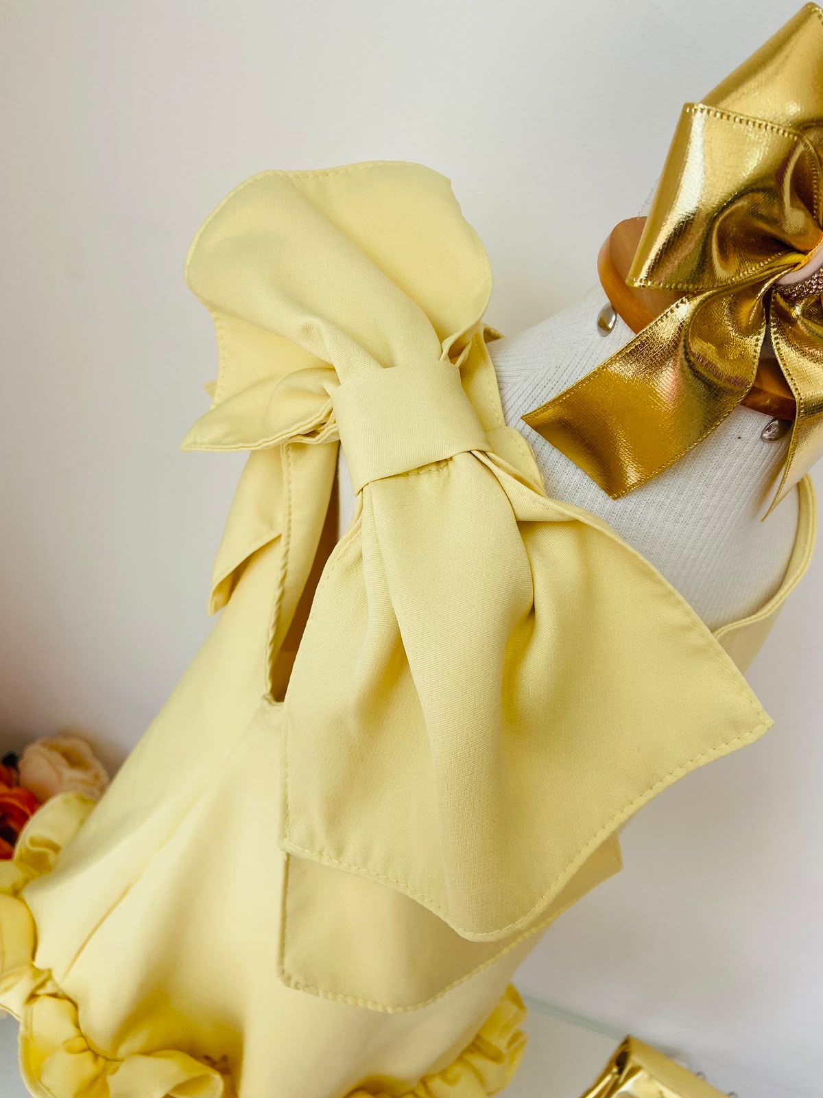 Vestido Angelica amarelo